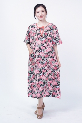 Rossy Daster Tidur Ibu Hamil Menyusui Motif Bunga Cantik - DS 508 Kode B